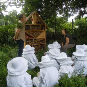 Fabrication d'un hôtel à insectes - Mai 2016